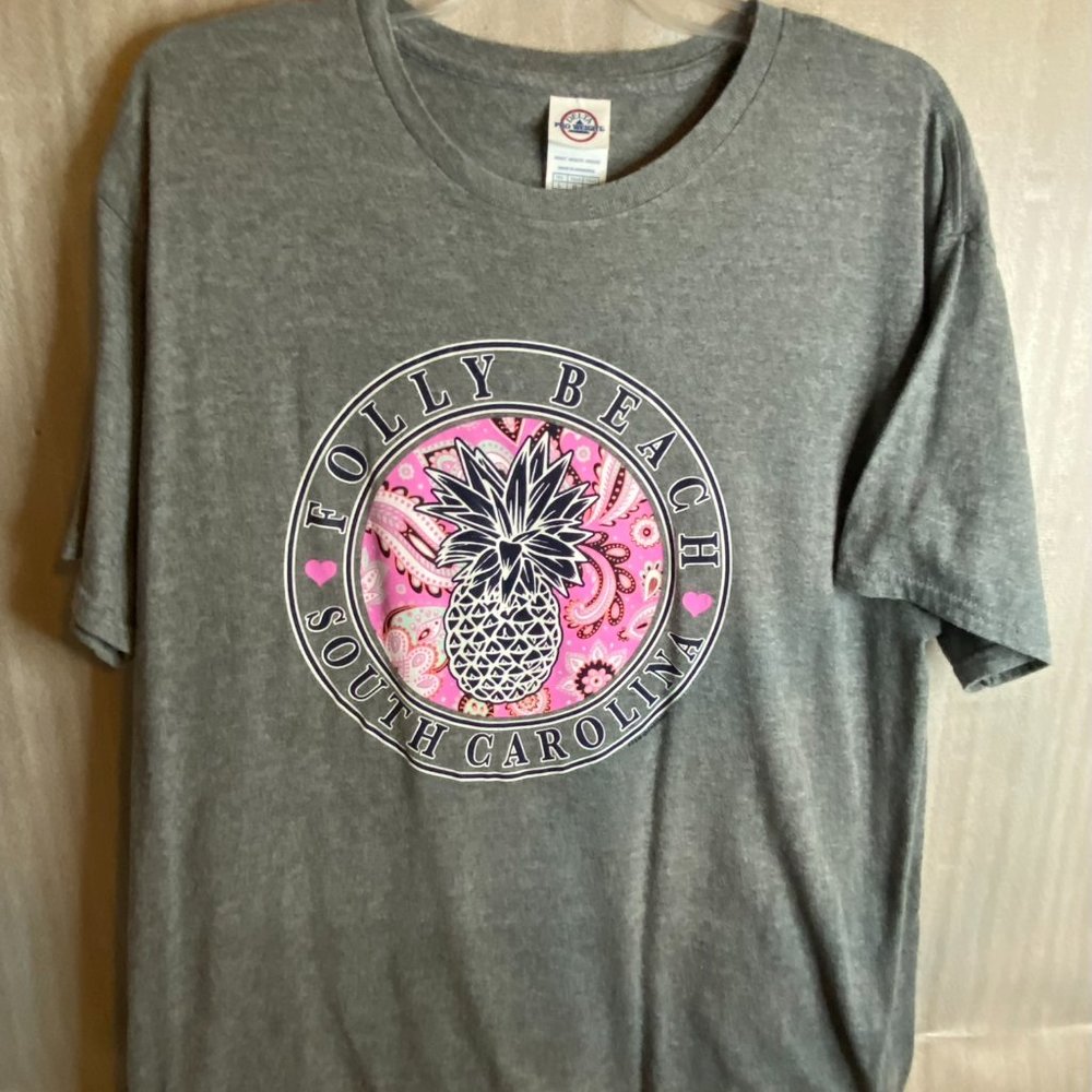 Women's Folly Beach Graphic T-Shirt Large